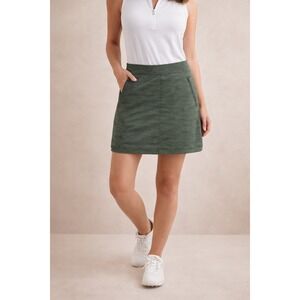 Preppy Outdoor Skort Camo Green Orvis Pull On Stretch Orvis Medium Gorpcore Lite